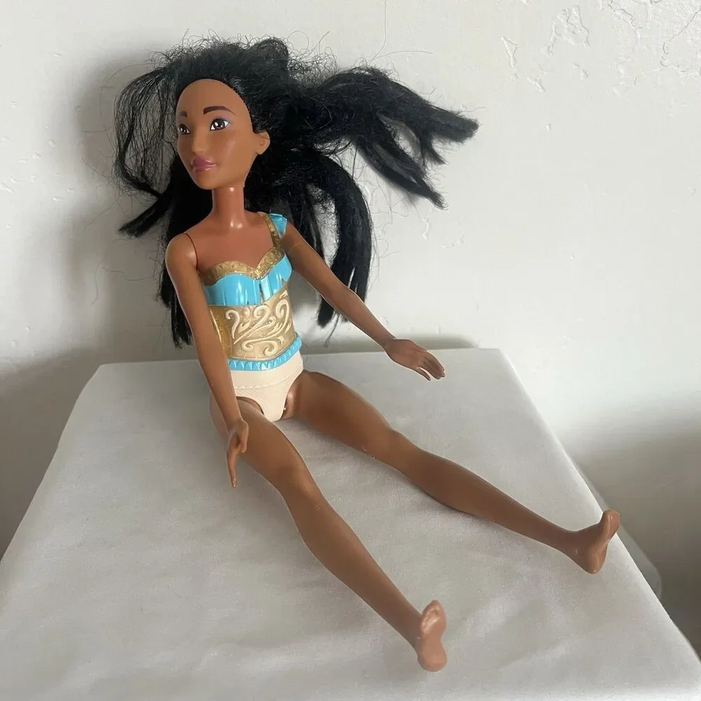 3 Lot Barbie Doll Mattel Fashionista African American Caucasian Pocahontas Nude